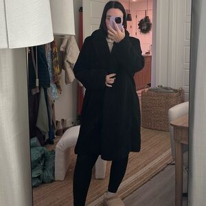 J. Crew Fuzzy Car Coat